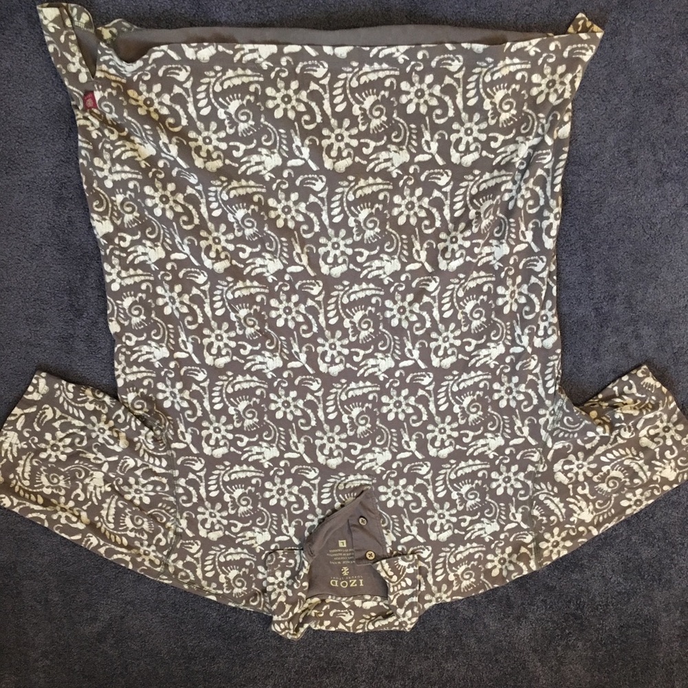 Floral Izod Polo